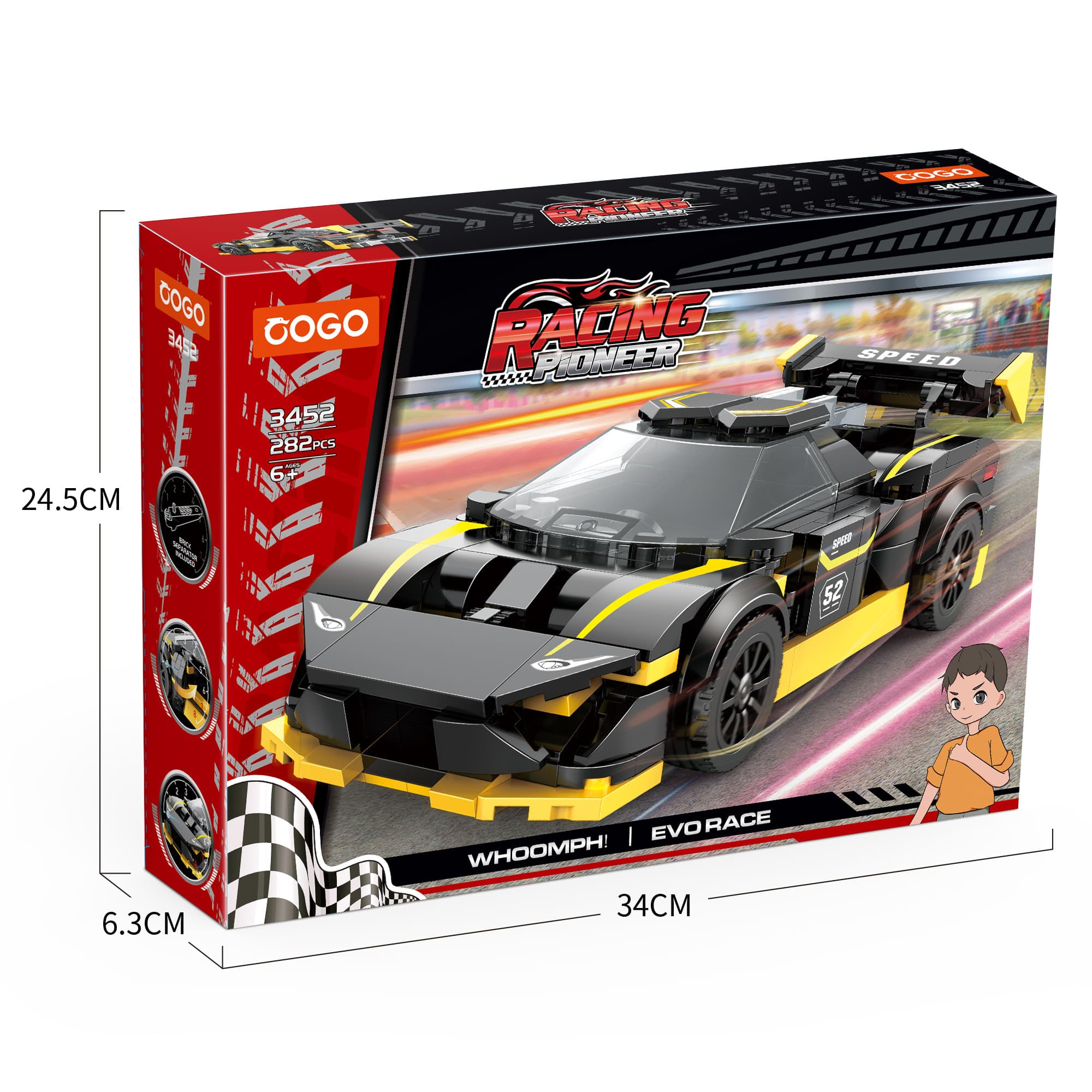 COGO Sports Car Building Set — view 1