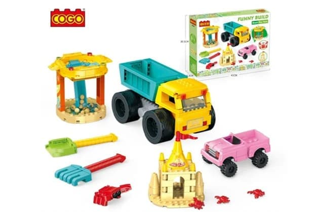 Funny Build Beach Play Truck Set β view 1