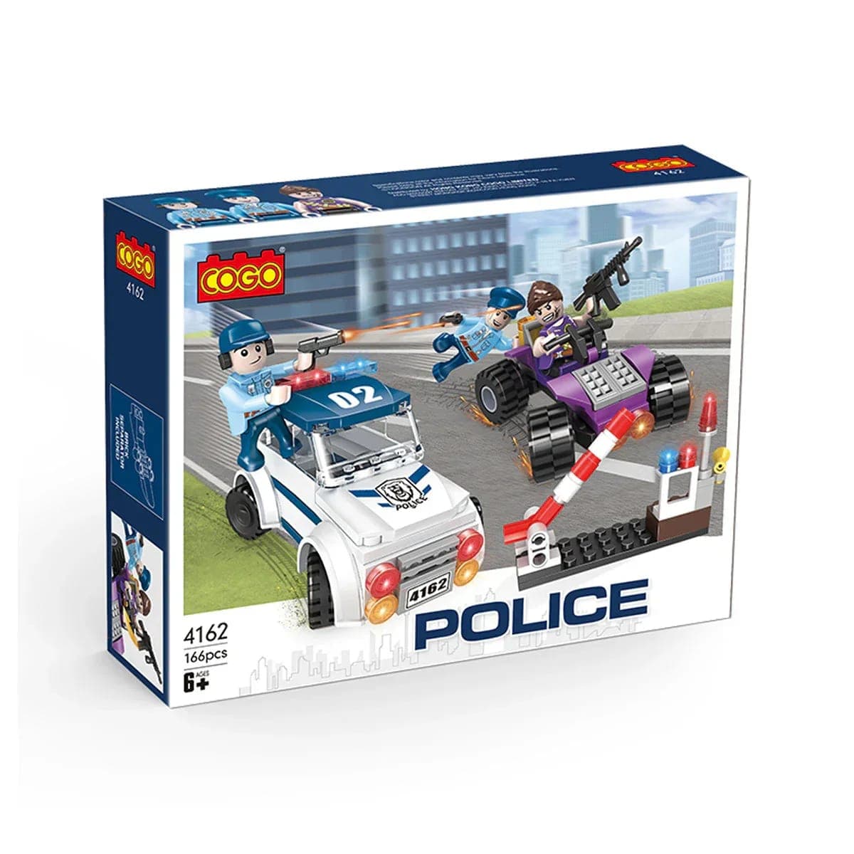 COGO Town Police Force Building Set β view 1