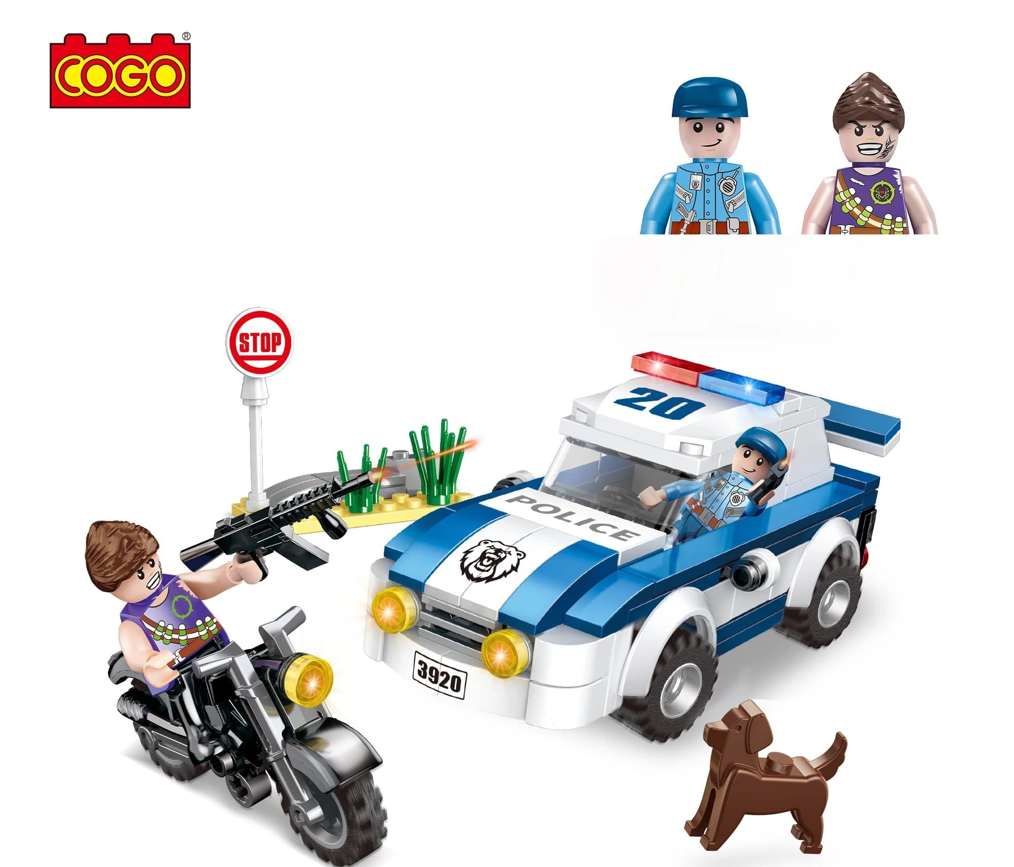 COGO Town Police Building Set β view 1
