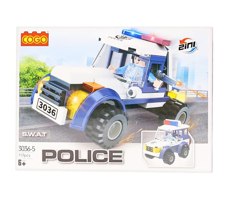 COGO Police Truck Set β view 1