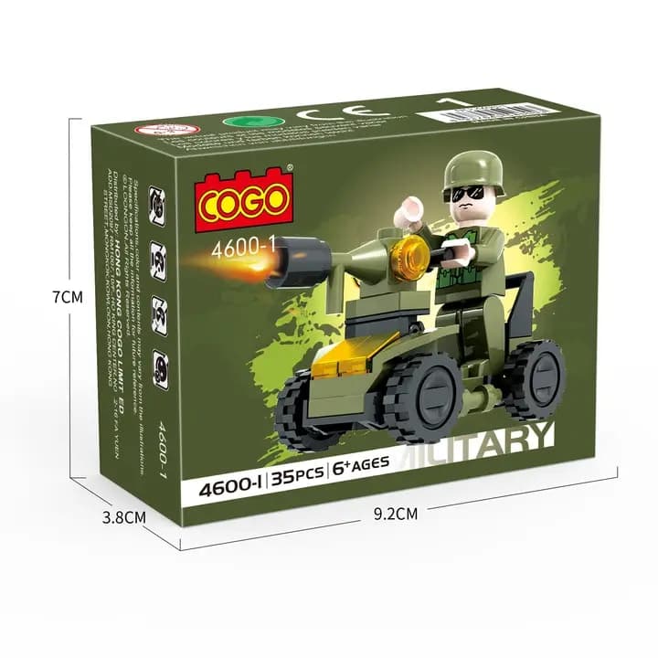 COGO Military Tank Set β view 1