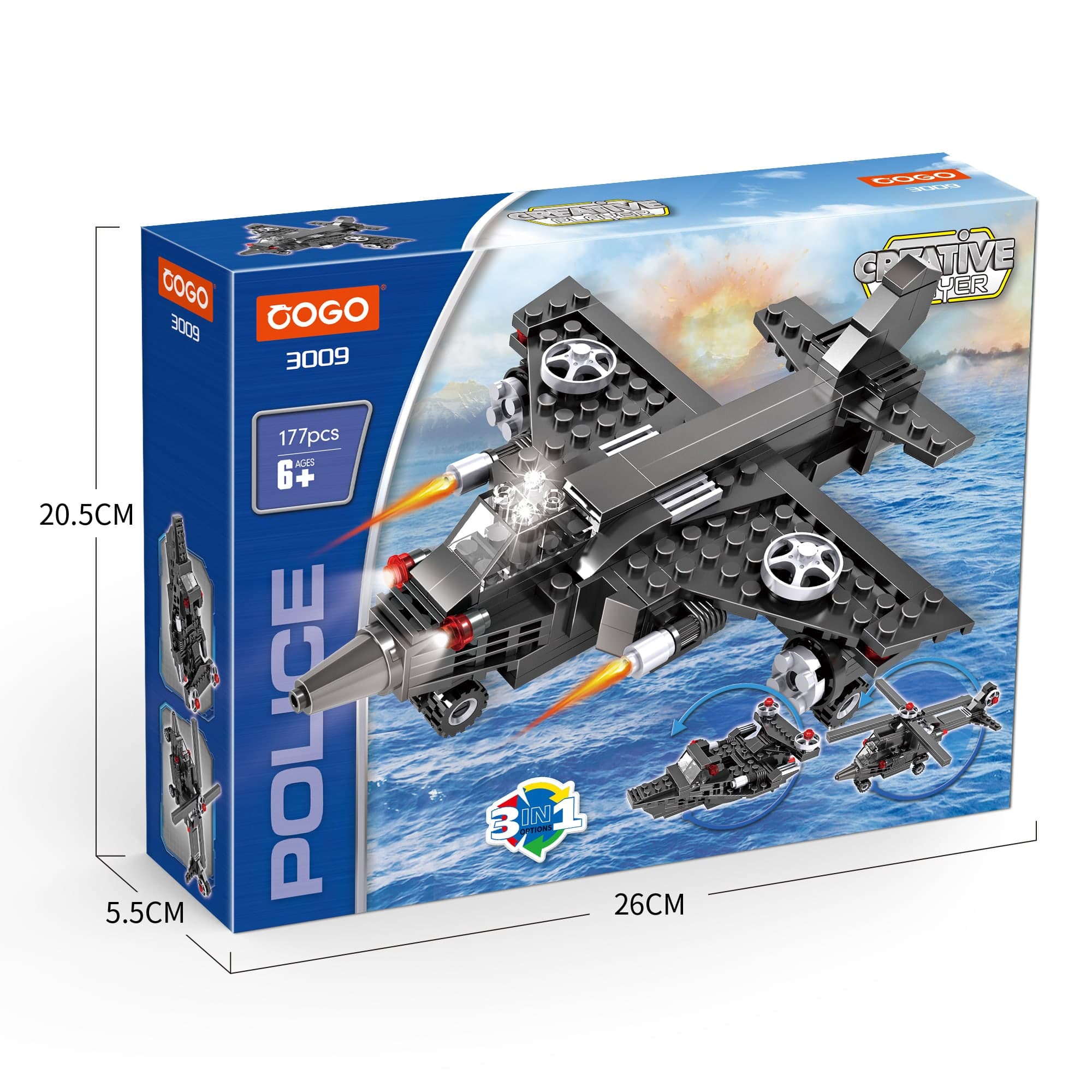 COGO Police Air Fighter Set β view 1