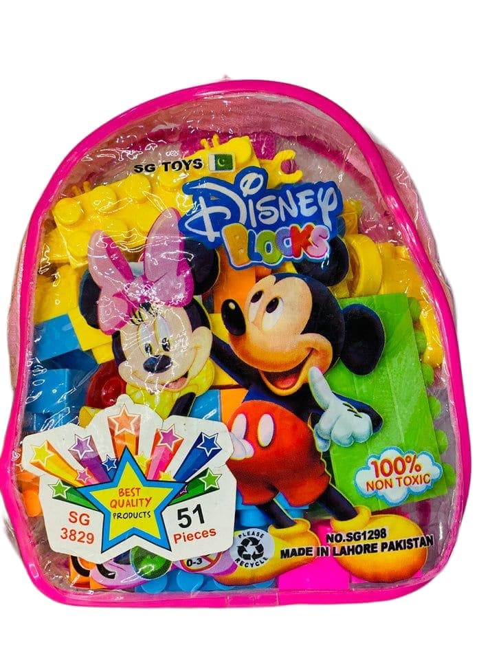 Disney Backpack Blocks